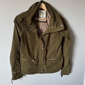 Abercrombie & Fitch Women's Olive Jacket